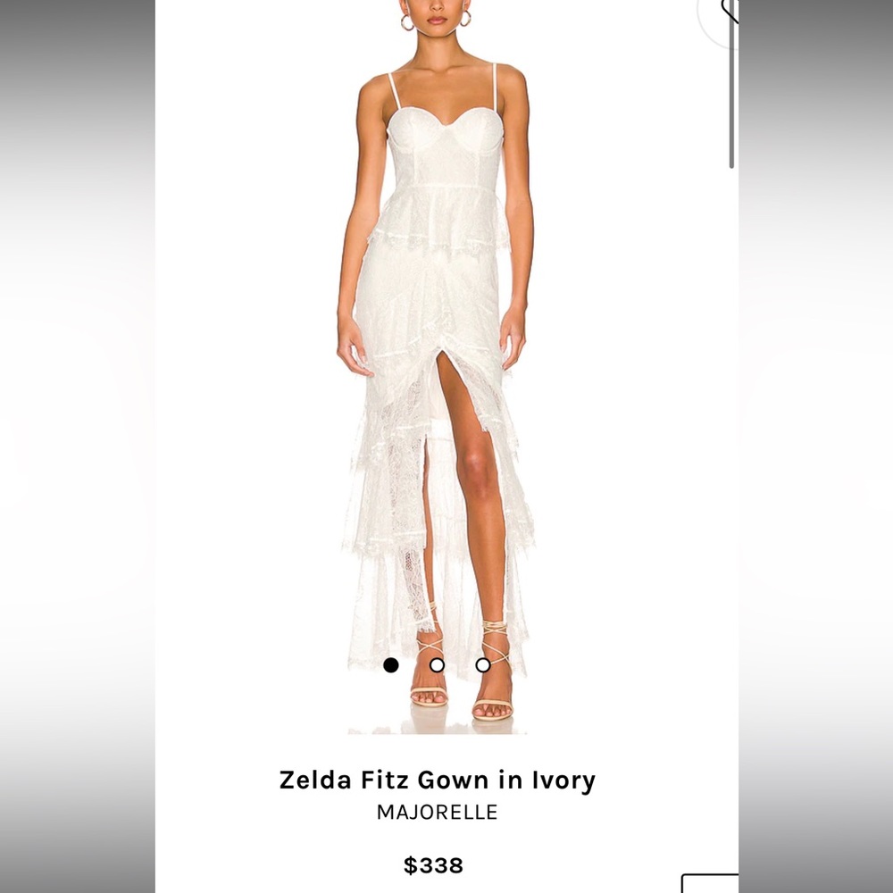 MAJORELLE white gown